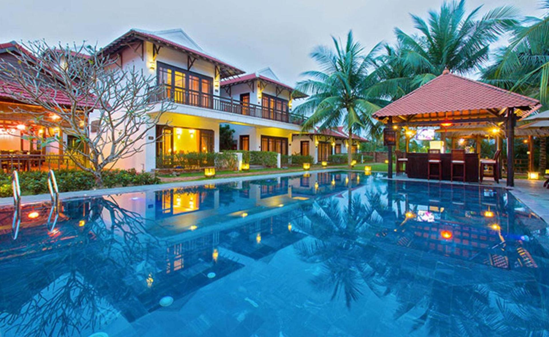 Riverside Bamboo Resort Хойан Экстерьер фото