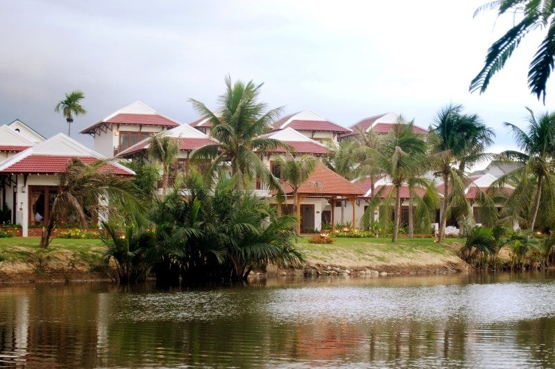 Riverside Bamboo Resort Хойан Экстерьер фото